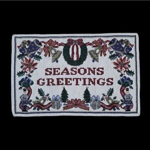 Season Greetings placemats set of 4